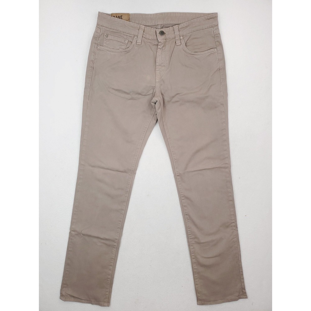 J Brand Pants Mens 32x34 Khaki Kane Slim Straight Chino Stretch Casualwear